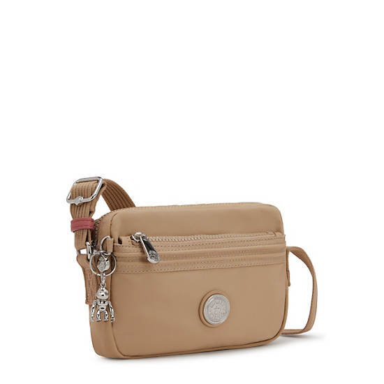 Kipling Abanu Slim Crossbody Táska Bézs | HU 1033TC